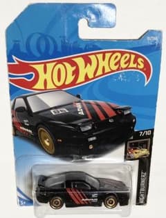 ホットウィールカスタム 日産 シルビア 180sx 青☆自作☆深リム