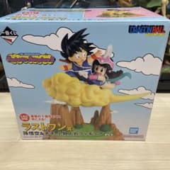 一番くじ ドラゴンボール ラストワン賞 孫悟空＆チチ 小物入れ