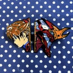 エヴァンゲリオン EVANGELION アスカ 二号機 ピンバッジ セット 新品