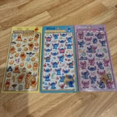 【正規品】ボンボンドロップシール　ディズニー　くまのプーさん　スティッチ　第二弾のサムネイル