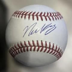 ニックカーツnick kurtz MLB サイン入りボール Fanatics - メルカリ