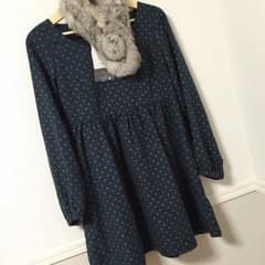 新品タグ付♡イーハイフン♡ワンピース♡ドットのサムネイル