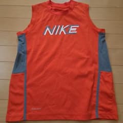 NIKE キッズ ノースリーブ 120-130cm オレンジのサムネイル
