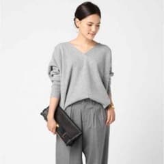すぐり様専用♡ 今季 定価38,880円 ドゥーズィエムクラス ニット グレーのサムネイル