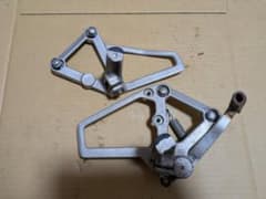 HONDA NSR50 AC10 前期　純正ステップ　左右セット　加工有りのサムネイル