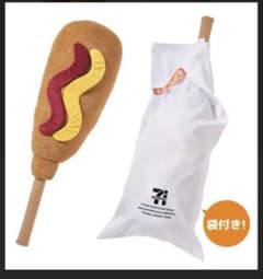 BIG！アメリカンドッグぬいぐるみ　セブンイレブンハッピーくじ BIG！アメリカンドッグぬいぐるみ セブンイレブンハッピーくじ - メルカリ