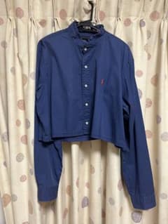 【古着】Ralph Lauren ネイビー シャツのサムネイル