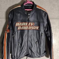 Harley-Davidson レザーライダースジャケットのサムネイル