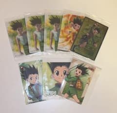 HUNTER×HUNTER ゴン ブロマイド 8枚セットのサムネイル