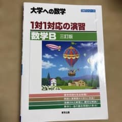 大学への数学 1対1対応の演習 数学B 三訂版のサムネイル