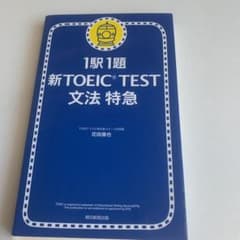 新TOEIC test文法特急 : 1駅1題のサムネイル