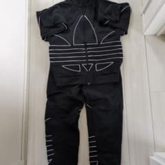 adidas ブラックジャージ xs上下セットのサムネイル