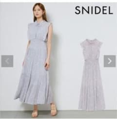 snidel ワンピース プリントプリーツワンピースのサムネイル