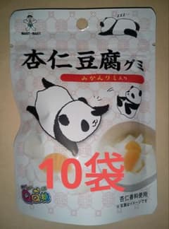 旺旺 杏仁豆腐グミ 60g×10袋のサムネイル