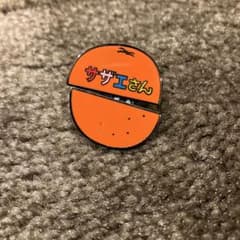 サザエさん　アニメキャラクター ピンバッジ 8個セット　創作物　ビンテージ サザエさん アニメキャラクター ピンバッジ 8個セット 創作物