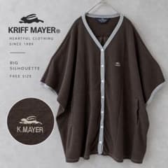 KRIFF MAYER クリフメイヤー ビッグシルエット カーディガン風トップス
