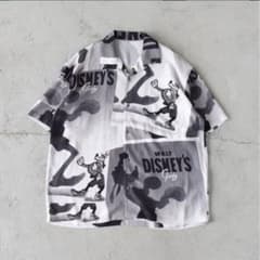 PORTER CLASSIC DISNEY ALOHA SHIRT GOOFY
