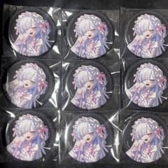 魔法少女ノ魔女裁判 夏目アンアン　コラボカフェ 缶バッジ ９個 魔法少女ノ魔女裁判 まのさば 夏目アンアン 缶バッジ まねきねこ