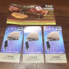 奇石博物館 招待券のサムネイル