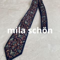 mila schön 花柄 ネクタイのサムネイル