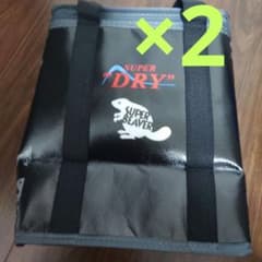 SUPER BEAVER×SUPER DRY 보냉 가방 2개 세트