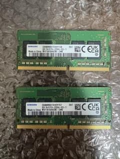 Thumbnail of SAMSUNG メモリー 8GB 1Rx16 PC4-3200AA 2枚セット