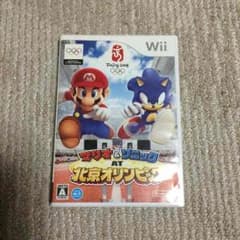 値下げしました。wii マリオ＆ソニックのサムネイル