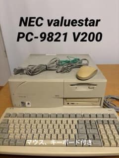 NEC VALUESTAR PC-9821 V200(モニター、HDDなし) - メルカリ