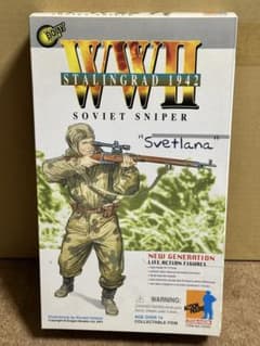 ドラゴン 1/6 ソビエト軍スナイパー　スベトラーナ　新品未開封 ドラゴン 1/6 ソビエト軍スナイパー スベトラーナ 新品未開封 - メルカリ