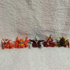 SDガンダム フルカラー ミニフィギュア 5体セットのサムネイル