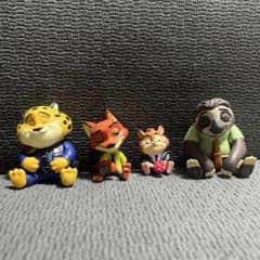 ズートピア フィギュア 4体セットのサムネイル