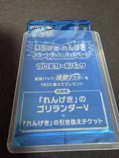 ポケモンカード プロモカードパック いちげき・れんげきのサムネイル