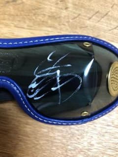 川田将雅騎手 直筆サイン入りゴーグルのサムネイル