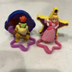 スーパーマリオ クッパJr. ピーチ姫 フィギュア 2体セット ハッピーセットのサムネイル