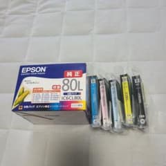 EPSON 純正インクカートリッジ IC6CL80L 5色パック - メルカリ