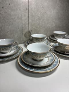 Noritake ノリタケPOLONAISE ポロネーズ トリオセット 5客 - メルカリ