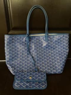 GOYARD サンルイ トートバッグ ブルー
