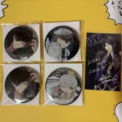 ツキウタ。 睦月始 霜月隼 文月海 グッズ まとめ売り 缶バッジ カード