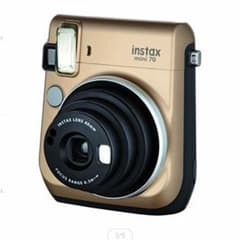 【美品】FUJIFILM instax mini 70 ゴールド 本体のサムネイル