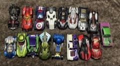 A*P様 ホットウィール　マーベル　DCミニカー17台セットのサムネイル