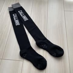 【新品未使用】Callaway 黒　ロングソックス　レディースのサムネイル