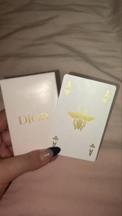 非売品DIOR トランプ ビーデザインのサムネイル