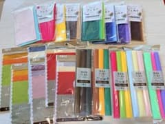 フェルト まとめ売り 大量セット 未使用あり ハンドメイド素材のサムネイル