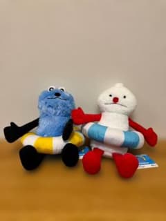 新品/ パペットスンスン うきわBIGぬいぐるみ スンスン ノンノン