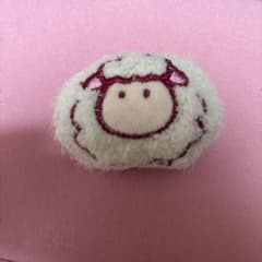 ひつじ 羊 モチーフ ふわふわ ブローチ アクセサリー かわいいのサムネイル