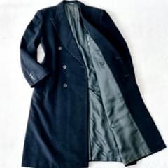 CELINE セリーヌ カシミヤ100％ チェスターコート ロロピアーナ生地