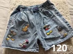 Litte Disney ミッキーマウス ハーフパンツ 120cmのサムネイル