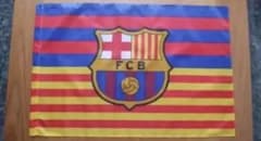 楽天カップ ヴィッセル神戸 vs FCバルセロナ 応援旗 フラッグのサムネイル