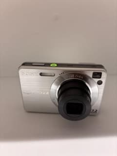 SONY サイバーショット DSC-W110 シルバー 動作確認済 電池付 - メルカリ