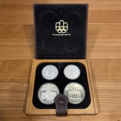 オリンピック銀貨4枚セット（モントリオール） - メルカリ